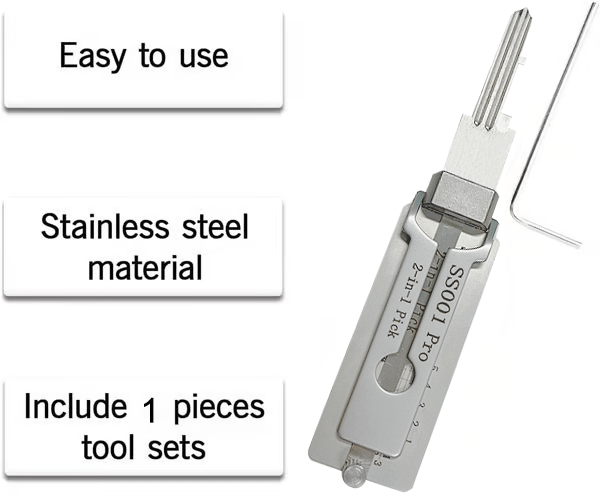 QIAWI™-Stainless Steel Master Key Decoder⭐️⭐️⭐️⭐️⭐️🔥Final 3 Hours: 50%❤️