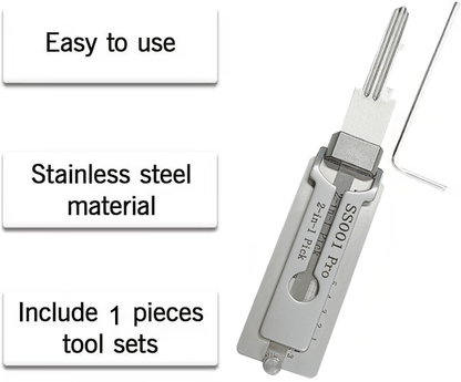 QIAWI™-Stainless Steel Master Key Decoder⭐️⭐️⭐️⭐️⭐️🔥Final 3 Hours: 50%❤️