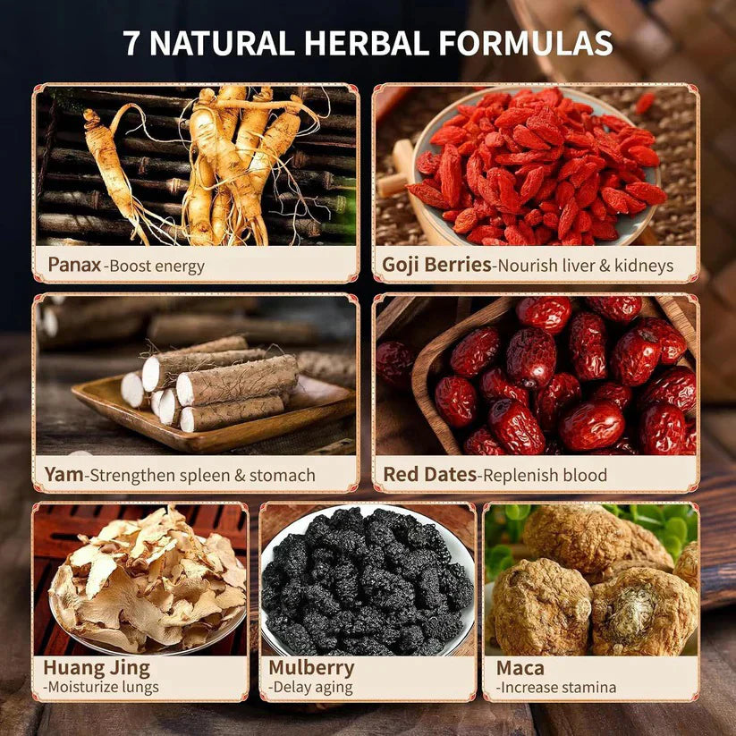 Panax & Mulberry Herbal Tea 🍵💪Final 6 Hours: 55% OFF🔥