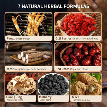 Panax & Mulberry Herbal Tea 🍵💪Final 6 Hours: 55% OFF🔥