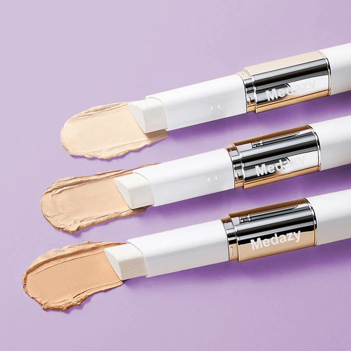 Buy 1 Get 2 FREE🔥 Medazy Color-Changing Cover Cream Stick Skincare meets makeup🔥Final 3 hours 80% off:🌸