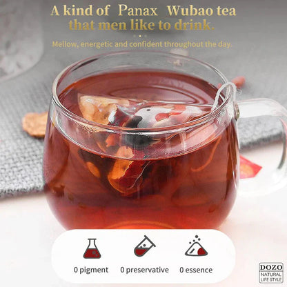 Panax & Mulberry Herbal Tea 🍵💪Final 6 Hours: 55% OFF🔥