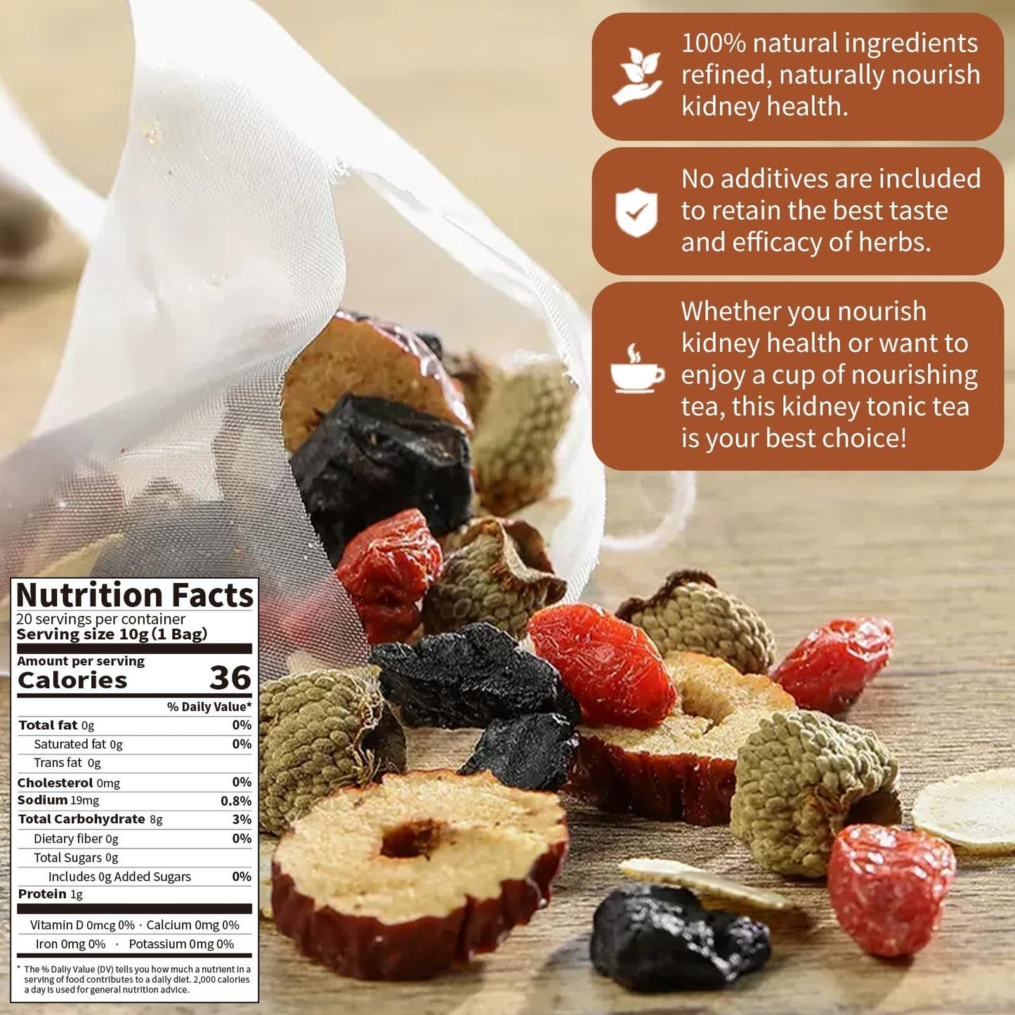 Panax & Mulberry Herbal Tea 🍵💪Final 6 Hours: 55% OFF🔥