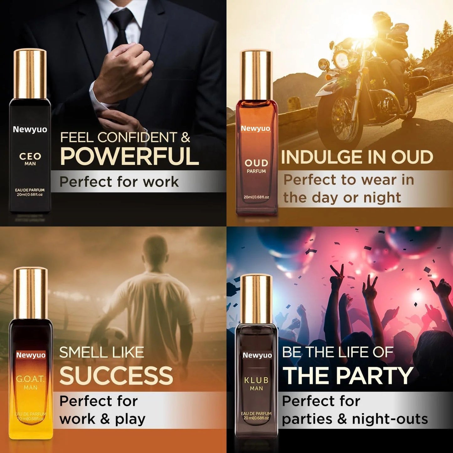 Newyuo Men’s Perfume Gift Set🔥Final 3 Hours: 60%OFF