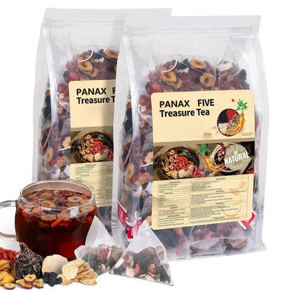Panax & Mulberry Herbal Tea 🍵💪Final 6 Hours: 55% OFF🔥