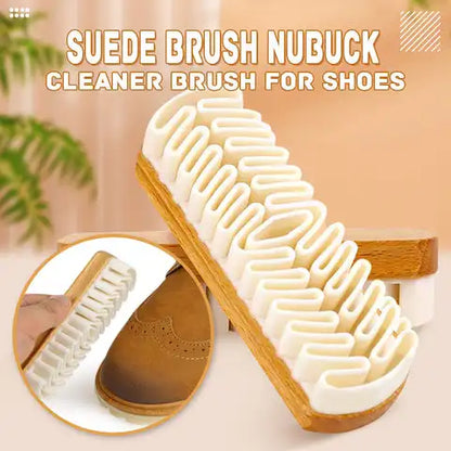 🔥Buy 1 Get 1 Free!🔥 Suede Nubuck Material Shoes Scrubber Cleaning Scrubber Brush