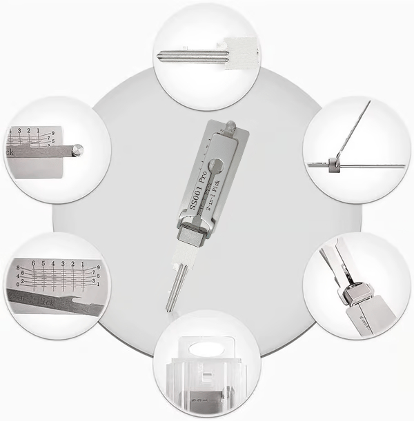 QIAWI™-Stainless Steel Master Key Decoder⭐️⭐️⭐️⭐️⭐️🔥Final 3 Hours: 50%❤️