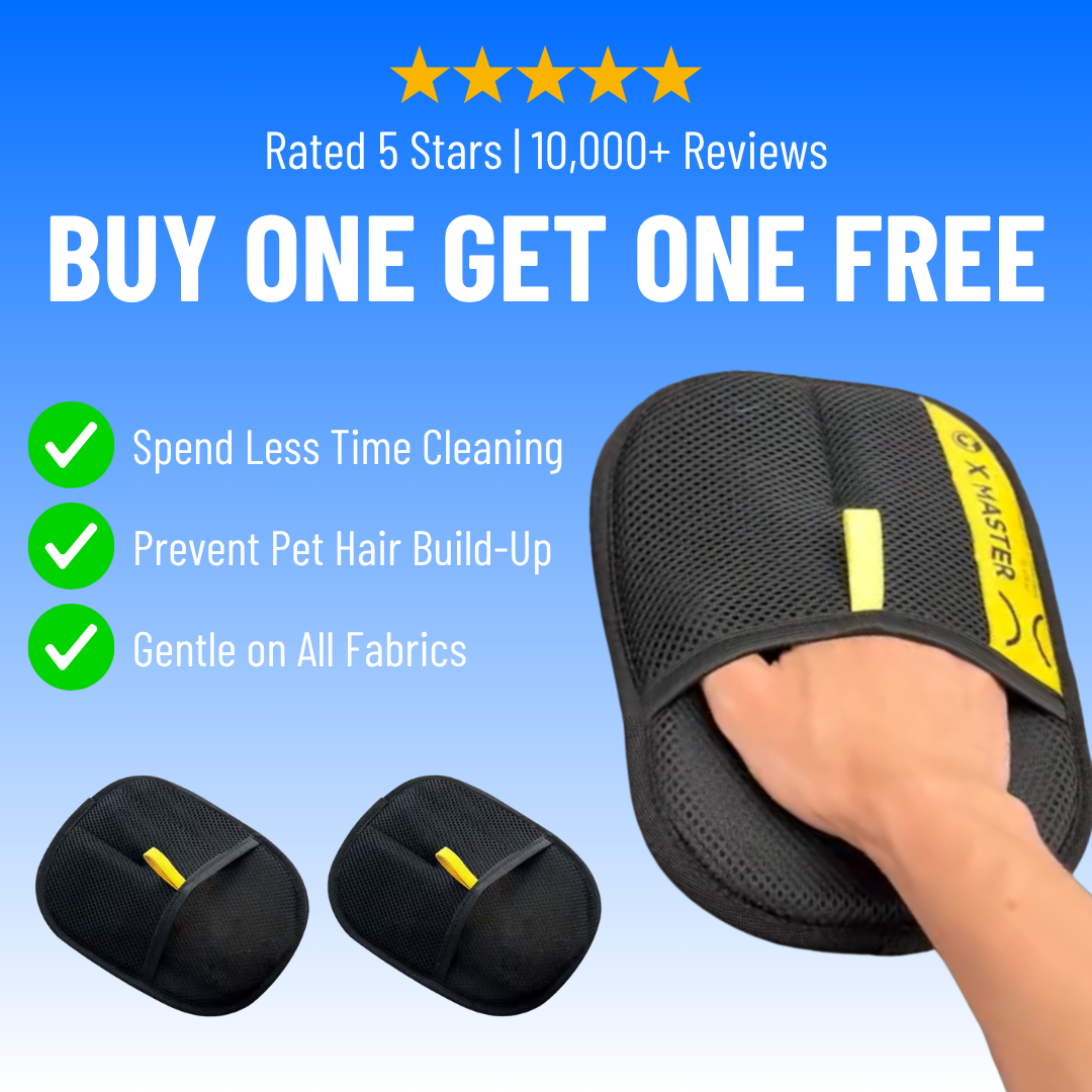 ⭐⭐Final 4 Hours: Buy 1 Get 1 Free🔥 Magic Brush Hair Removal Gloves